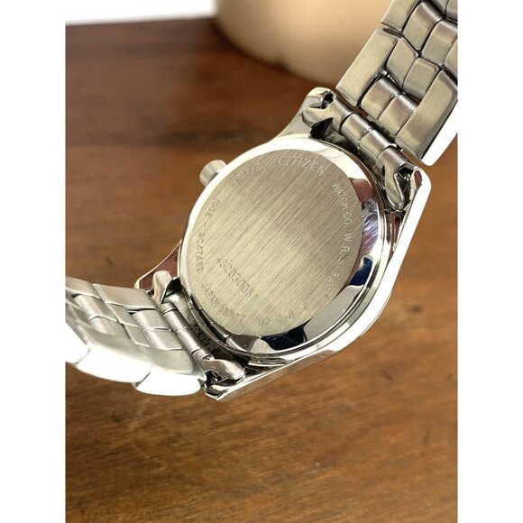 Citizen Women's Watch EQ0540-57A Quartz Silver Dial Day Date Petite 25mm Steel - Picture 7 of 15